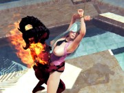 Princess Elizabeth Liones and demon bondage BDSM hentai 7/16