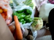 Indian girl selling vegetable sex other people 15/16