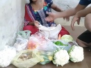Indian girl selling vegetable sex other people 5/16