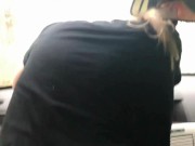 fucked an 18-year-old student from a dating site in the car 14/16