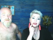 Hard handjob for lustful mature MILF cocksucker! 5/16