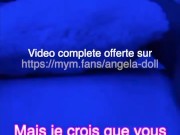 Angela Doll - Je vide les couilles d'un followers SNAP après un appel à la bite sur mes réseaux 7/16