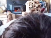 Cock hungry slut wife suck big dick for hot cum 5/16