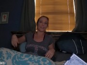Step Son Plays Strip Poker With Step Mom - Jane Cane 3/16