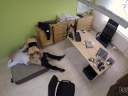 LOAN4K Chica con curvas se bajó mientras pedía un préstamo para su negocio 12/16