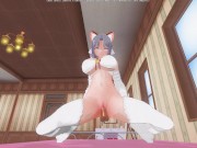 3D HENTAI POV Yumi rides cock to get her pussy creampied 11/16