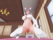 3D HENTAI POV Yumi rides cock to get her pussy creampied 7/16