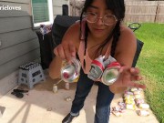 Milf tits bounce and g string butt crack tease in jeans youtuber hard fat nipples 12/16