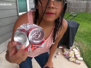 Milf tits bounce and g string butt crack tease in jeans youtuber hard fat nipples 9/16