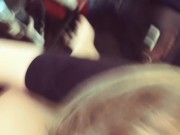 LESBIAN gets her first real taste of fun EATING PUSSY CLOSEUP!! 1/16