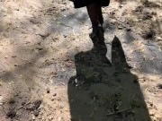 dirty my expensive shoes for walks 10/16