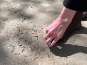 dirty my expensive shoes for walks 4/16