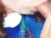 Wet horny wife sucks big cock like a good girl 15/16