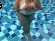 Relax at a pool villa in the provinces. (พักผ่อนต่างจังหวัด) 7/16