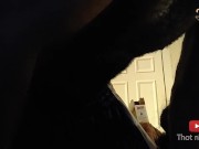 Tag Teaming Petite Ebony Threesome 5/16