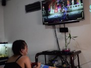 STEP SISTER CATCH PLAYING IN CORONA VIRUS TIME /- ZOE FUCKS WITH STEP BROTHER FOR HIS PLAYSTATION 2/16