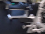 HUNT4K In empty gym hunter pays greedy cuckold cash and impales his GF 8/16