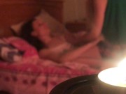 Two lesbian girls kiss each other in bed. Peeping porn. Lesbians Seduction Each Other 12/16