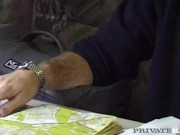 PrivateBlack -Horny House Wife Tania Gets Cum All Over Her Face And Tits! 1/16