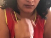 Sexy mama sucking cum off my dick  14/16