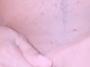 Sri Lankan Ebony Hot Wife Fringring while having Shower | නිශී අක්ක නාන ගමන් දාපු සෙල්ලම 9/16