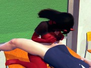 Succubus Meru best titsfuck in classroom hentai 13/16