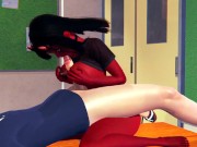 Succubus Meru best titsfuck in classroom hentai 16/16