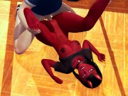 horned Meru the succubus handjob on the desk 15/16