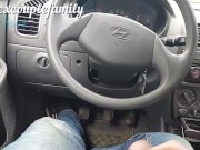 The fellow traveler sucked all the sperm in the garages near her house 13/16