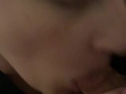 Begging for his cum and he delivers on my face! 11/16