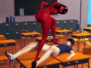 Meru succubus piledriver fucks in the University 7/16