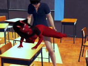 Meru succubus facefuck and anal penetration 14/16