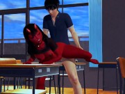 Meru succubus facefuck and anal penetration 15/16