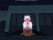 3D HENTAI Schoolgirl Footjob Your Cock 5/16