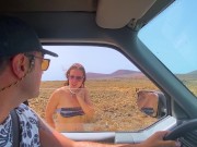 Figa italiana caricata sul furgone succhia il cazzo e viene scopata nella figa - DIALOGHI ITALIANI 1/16