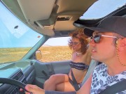 Figa italiana caricata sul furgone succhia il cazzo e viene scopata nella figa - DIALOGHI ITALIANI 2/16