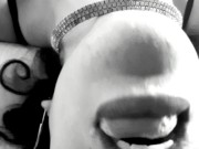 Tied Up FACE FUCK - Your throat is DEEPER than I could imagine princess!! Sloppy Blowjob&Deepthroat 11/16