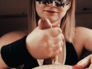 Fast handjob double orgasm cum as lube - Amazing 2/16