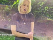 Flashing and Jerk off instructions from your lover AMY DOUXXX 15/16