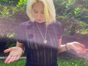 Flashing and Jerk off instructions from your lover AMY DOUXXX 16/16
