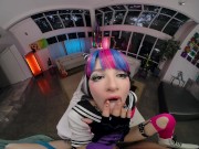 Lola Fae As IBUKI MIODA Saying Thanks And Letting You Fuck Her in Virtual Reality DANGANRONPA Parody 15/16