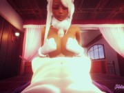 Boku No Hero Hentai - POV Rumi Usagiyama boobjob and ride a dick 10/16