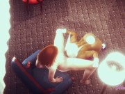 Boku No Hero Yuri Hentai - Rumi Usagiyama & Ochako Uraraka Lesbian Sex 8/16