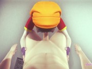 Dragon Ball Hentai - POV Pan boobjob, blowjob and fucked 11/16