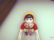 Dragon Ball Hentai - POV Pan boobjob, blowjob and fucked 12/16