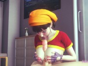 Dragon Ball Hentai - POV Pan boobjob, blowjob and fucked 3/16