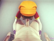 Dragon Ball Hentai - POV Pan boobjob, blowjob and fucked 8/16