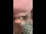 She got creampie after woke up 6/16