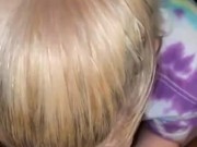 White girl sucks roommates dick while husbands gone 1/16