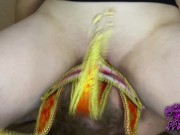 Mistress rubs the slave's cock on her clit, she sits on her face and gets an orgasm | PoV 15/16